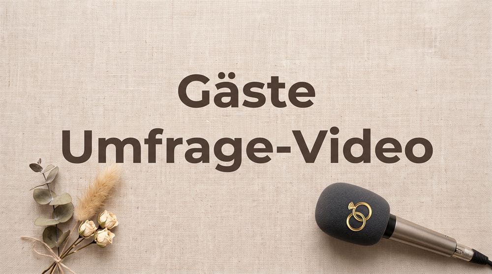 Gäste Umfrage-Video
